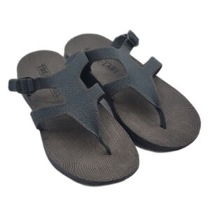 Blue Treadlabs Gorpcore Wide Toe Box Ergonomic Earthing Sandals